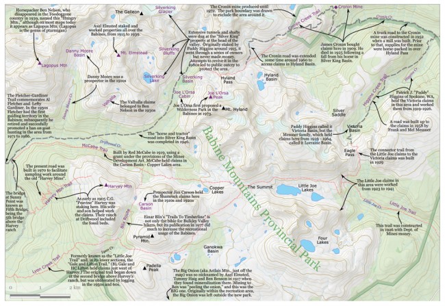 A Graphical Guide to Joe L’Orsa’s ‘History of the Babines’