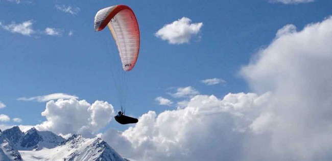 Floating on air: paragliding in the Bulkley Valley