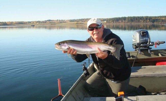 Dragon Lake an angler’s low-elevation, early-season dream