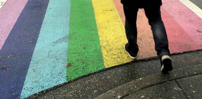 A Town for all Colours:  Smithers gets a rainbow crosswalk