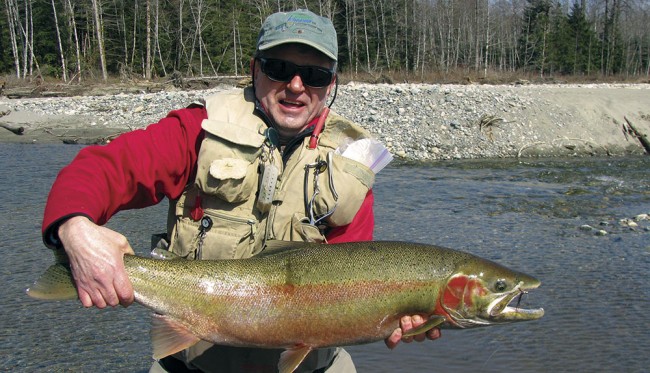 On the fly:  The Kitimat River: Fishing by taxicab