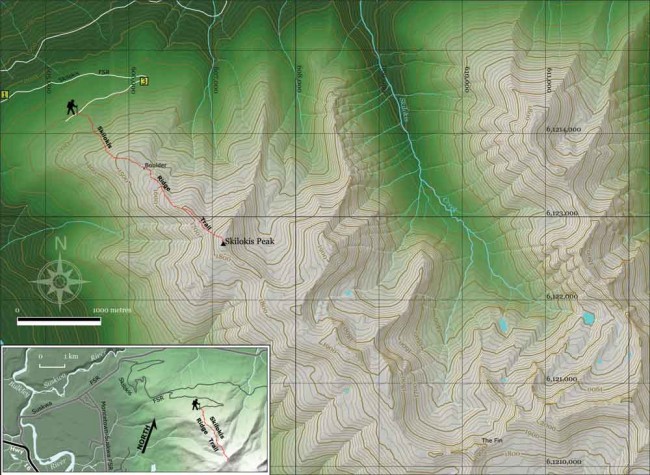 Skilokis Ridge: Stairway to heaven