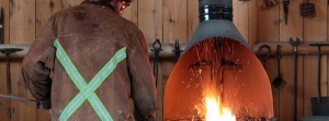 Forging Into the Past: Camp worker re-ignites a family tradition in blacksmithing