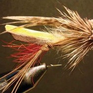 The Hopper:  A fly for hot days, grass meadows and lazy rivers