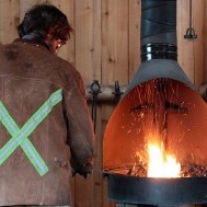 Forging Into the Past: Camp worker re-ignites a family tradition in blacksmithing